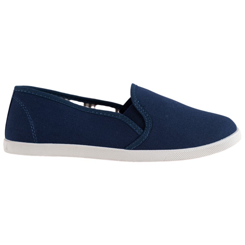 SHELOVET Bequeme Slip-On Sneakers blau