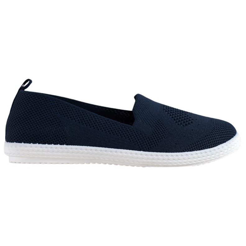Via Giulia  Marineblaue Sneakers mit Lochmuster