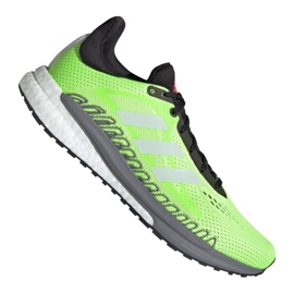 Laufschuhe adidas SolarGlide 3 M FX0100 mehrfarbig grau grün