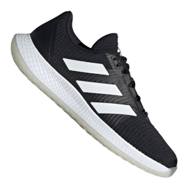 Hallenschuhe adidas ForceBounce M FU8392 grau / silber, weiß, schwarz schwarz