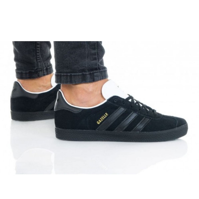 Adidas Gazelle Jr EF5677 Schuhe schwarz