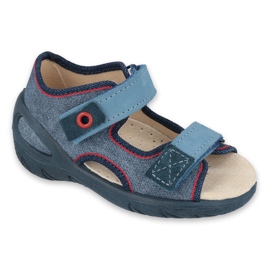 Befado Kinderschuhe PU 065P146 marineblau blau