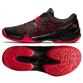 Handballschuhe Asics Blast Ff 2 M 1071A044-001 mehrfarbig schwarz