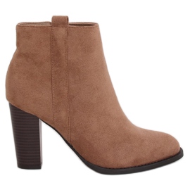 Klassische beige High Heels UK09P Beige braun