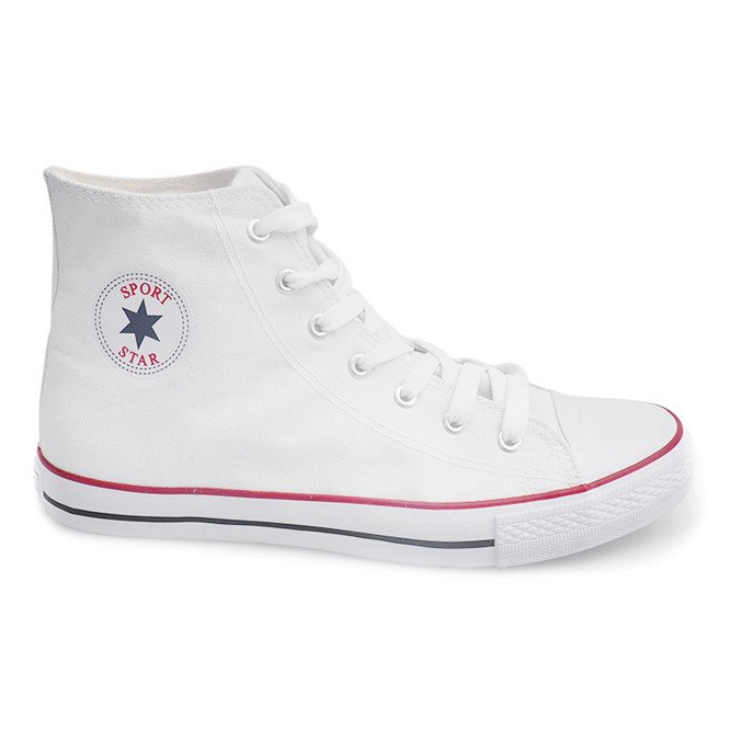 Hohe Sneakers Converses 47-2 Weiß
