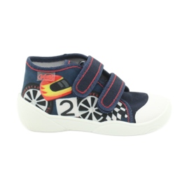 Befado orange Kinderschuhe 212P061 rot marineblau blau mehrfarbig