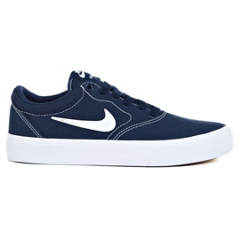 Nike Sb Charge Cnvs Jr CQ0260-400 Schuhe navy blau grau