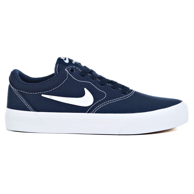 Nike Sb Charge Cnvs Jr CQ0260-400 Schuhe navy blau grau