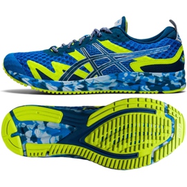 Asics Gel-Noosa Tri M 1011A673-400 Laufschuhe blau grün