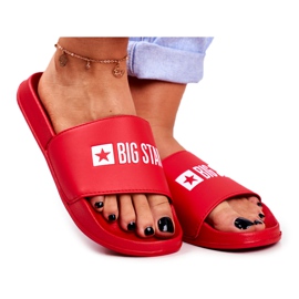 Damen Hausschuhe Big Star Rot GG274041