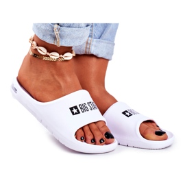 Damen Hausschuhe Big Star Air Weiß GG274A026