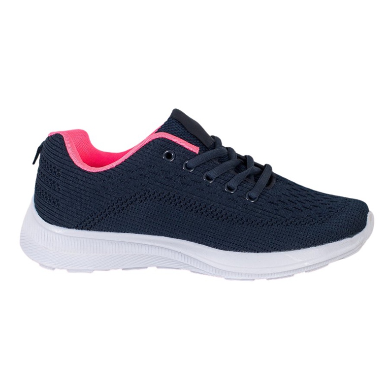 Bona Bequeme marineblaue Sportschuhe navy blau