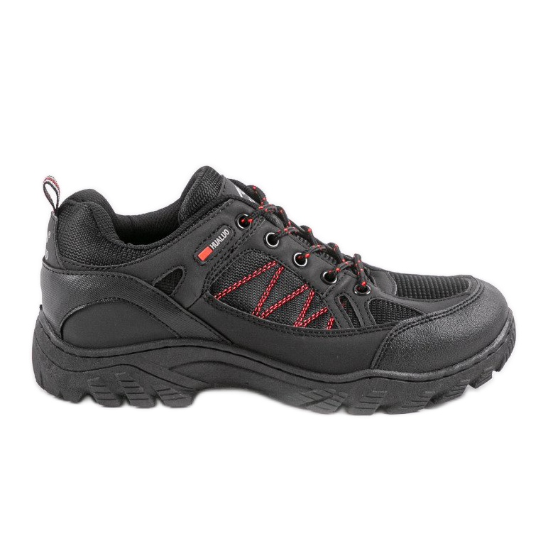 Schwarze Sport-Trekkingschuhe HL-1831B