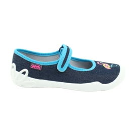 Befado Kinderschuhe 114Y400 marineblau blau