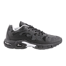 Schwarze Herren Sportschuhe 15009-P