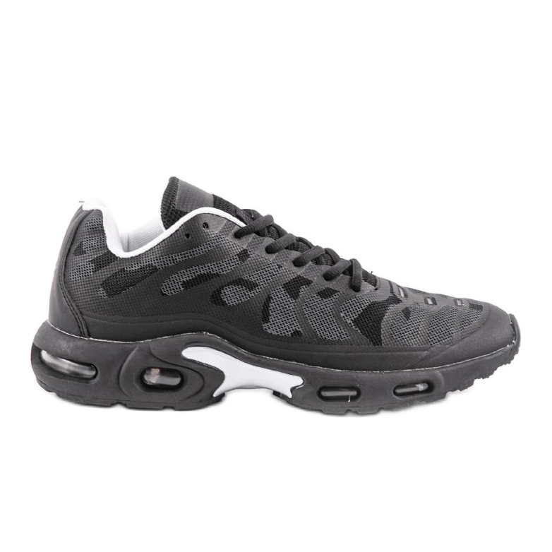 15009-P schwarze Herren Sportschuhe