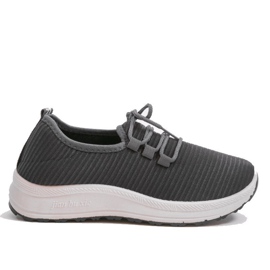 Graue LR005-3 Slip-On Sportschuhe