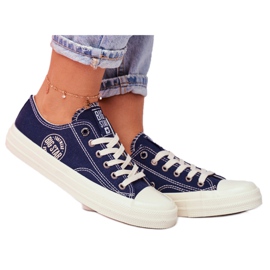Damen Sneaker Big Star Marineblau FF274125 navy blau mehrfarbig