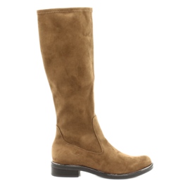 Damen Caprice 25512 Cognac Stretchstiefel braun