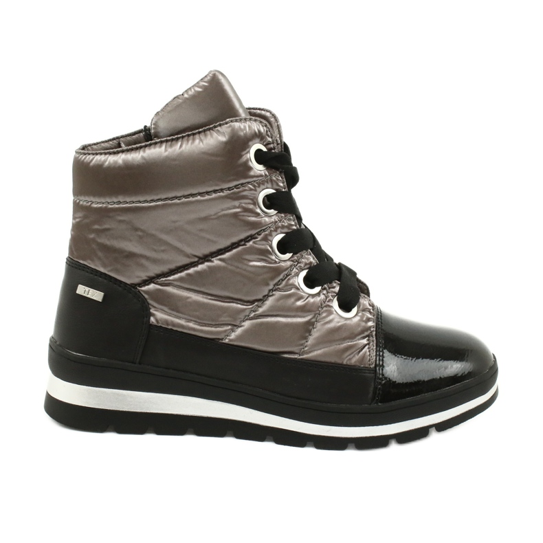 Braune Schneestiefel, Caprice 26212 Membran schwarz