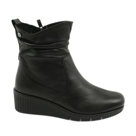 Caprice Walking On Air Keilstiefel schwarz