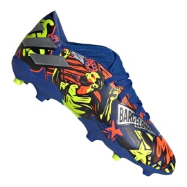 Adidas Nemeziz Messi 19.3 Fg Jr EH0599 Fußballschuhe mehrfarbig mehrfarbig