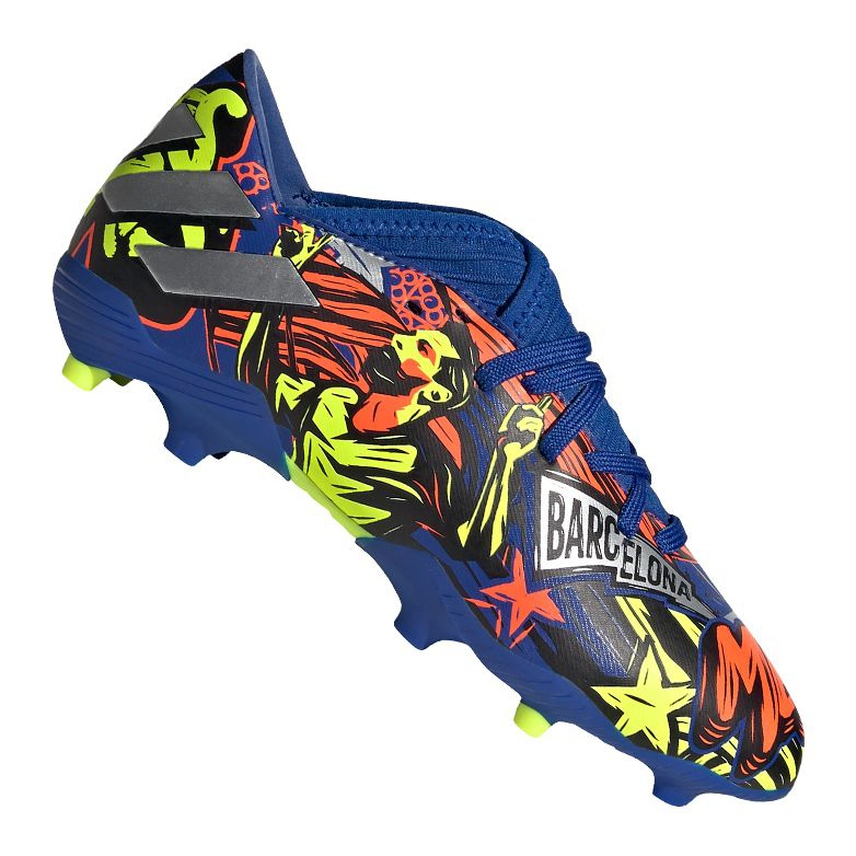 Adidas Nemeziz Messi 19.3 Fg Jr EH0599 Fußballschuhe mehrfarbig mehrfarbig