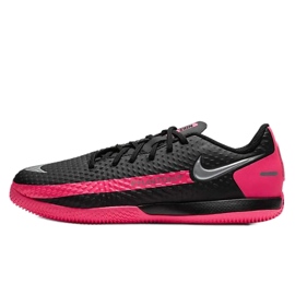 Nike Phantom Gt Academy Ic Jr CK8480-006 Fußballschuhe schwarz mehrfarbig