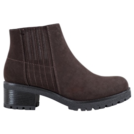 J. Star Klassische braune Stiefel