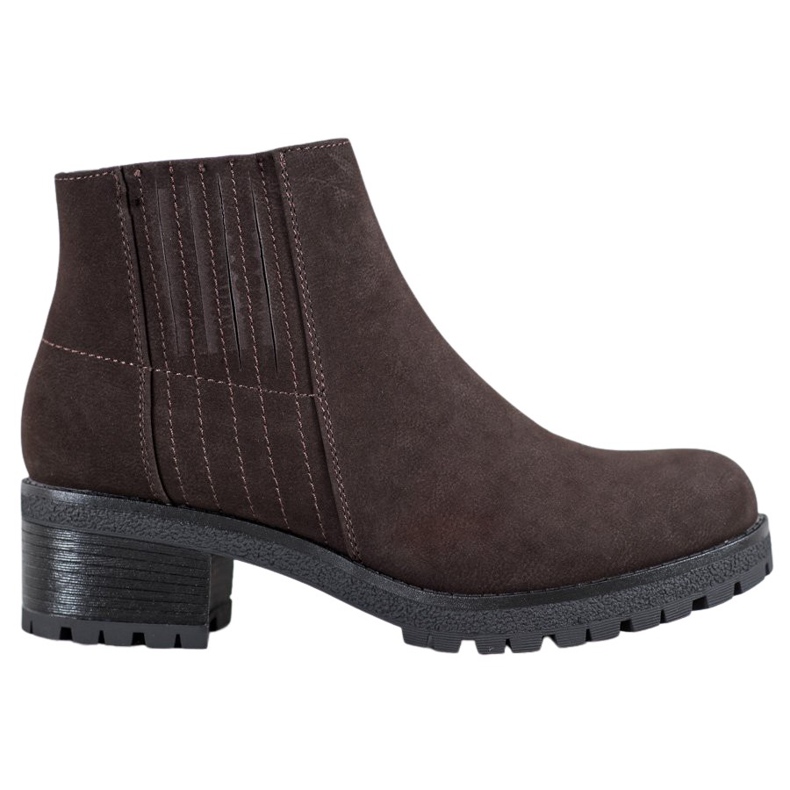 J. Star Klassische braune Stiefel