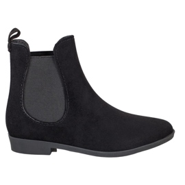 Bona Chelsea-Stiefel aus Wildleder schwarz