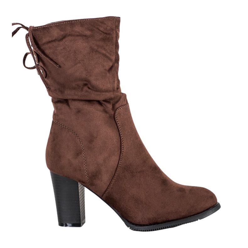 J. Star Hohe, dunkelbraune Stiefel