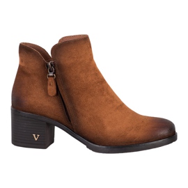 VINCEZA Wildlederstiefel braun