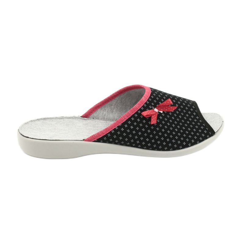 Befado Damenschuhe PU 254D109 schwarz rot