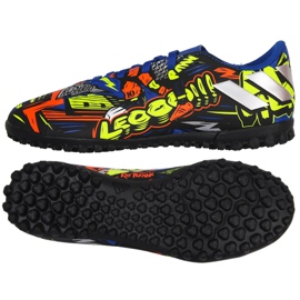 Adidas Nemeziz Messi 19.4 Tf Jr EH0602 Fußballschuhe marineblau, mehrfarbig mehrfarbig