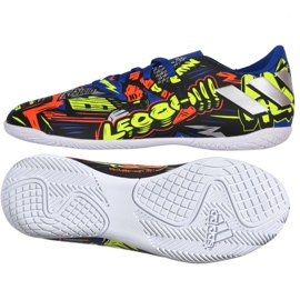 Hallenschuhe adidas Nemeziz Messi 19.4 In Jr EH0601 marineblau, mehrfarbig mehrfarbig
