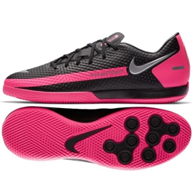 Nike Phantom Gt Academy Ic M CK8467-006 Fußballschuhe schwarz mehrfarbig