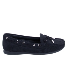 Schwarze Damen-Loafer RQ-1 Black