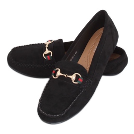 Schwarze Damen Slipper CH-1M16 Schwarz