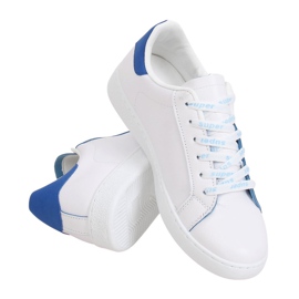 Weiße 5G-2 Blaue Damen-Sneaker