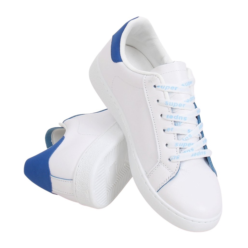 Weiße 5G-2 Blaue Damen-Sneaker