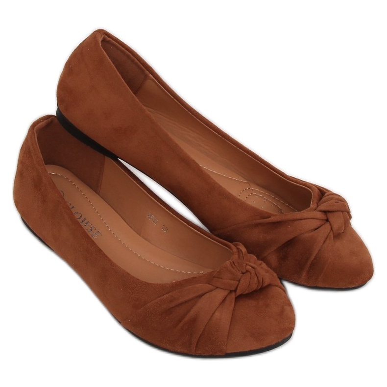 Camel 8F62 Camel Damen Ballerinas braun