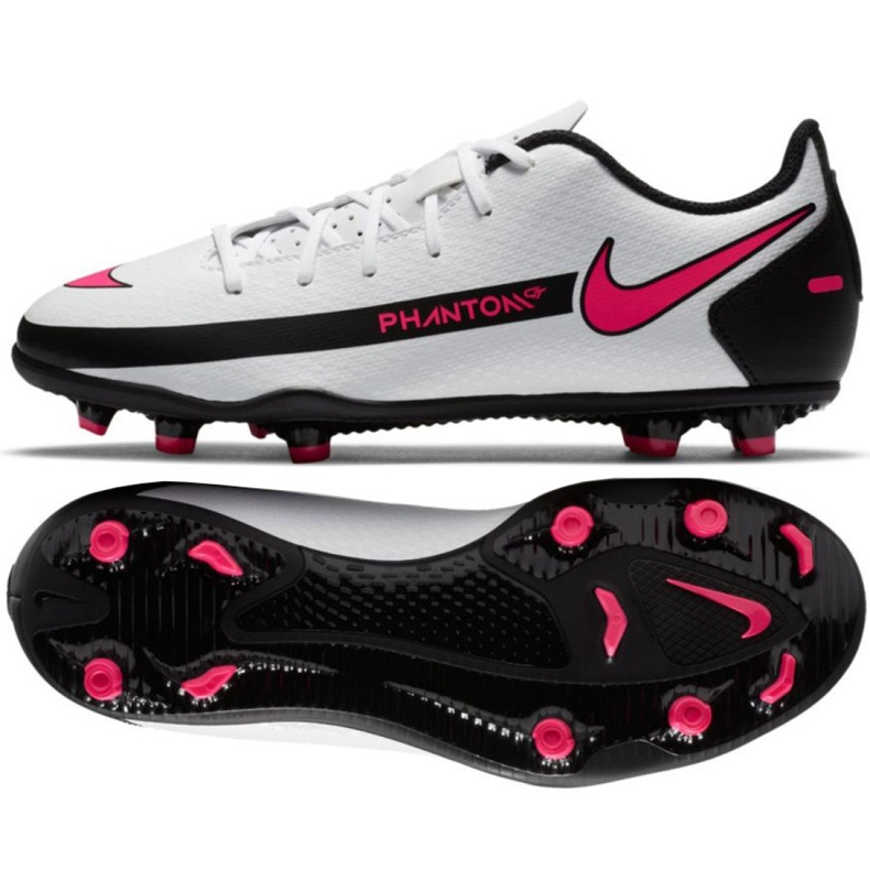 Nike Phantom Gt Club FG / MG Jr CK8479-160 Fußballschuhe mehrfarbig weiß