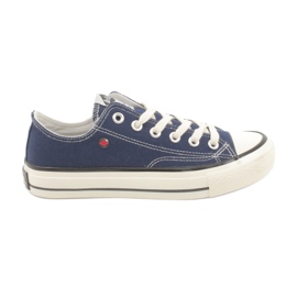 Lee Cooper marineblaue gebundene Trolleys