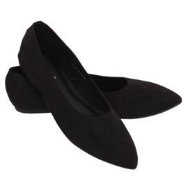 Schwarze Damen Ballerinas NK19P Black Ii Qualität