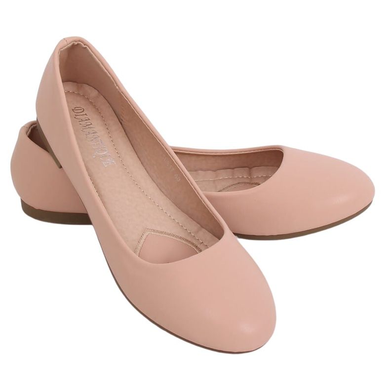 Rosa Ballerinas für Damen YSD817 Nude II Qualität