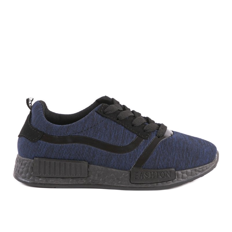 Marineblaue leichte Sportschuhe PH-11 schwarz navy blau