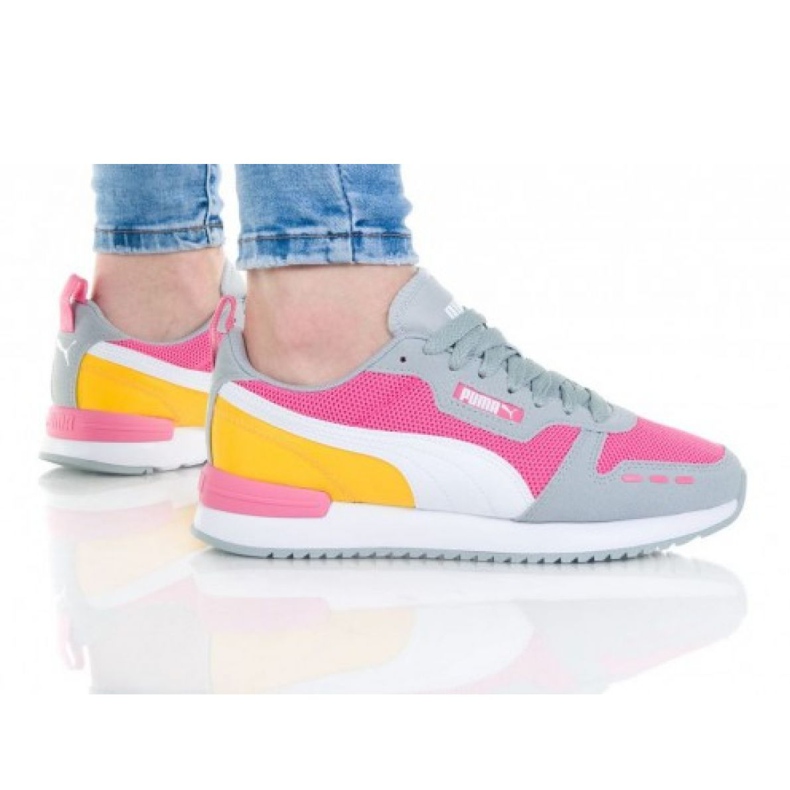 Puma R78 W 373117 07 rosa grau mehrfarbig gelb
