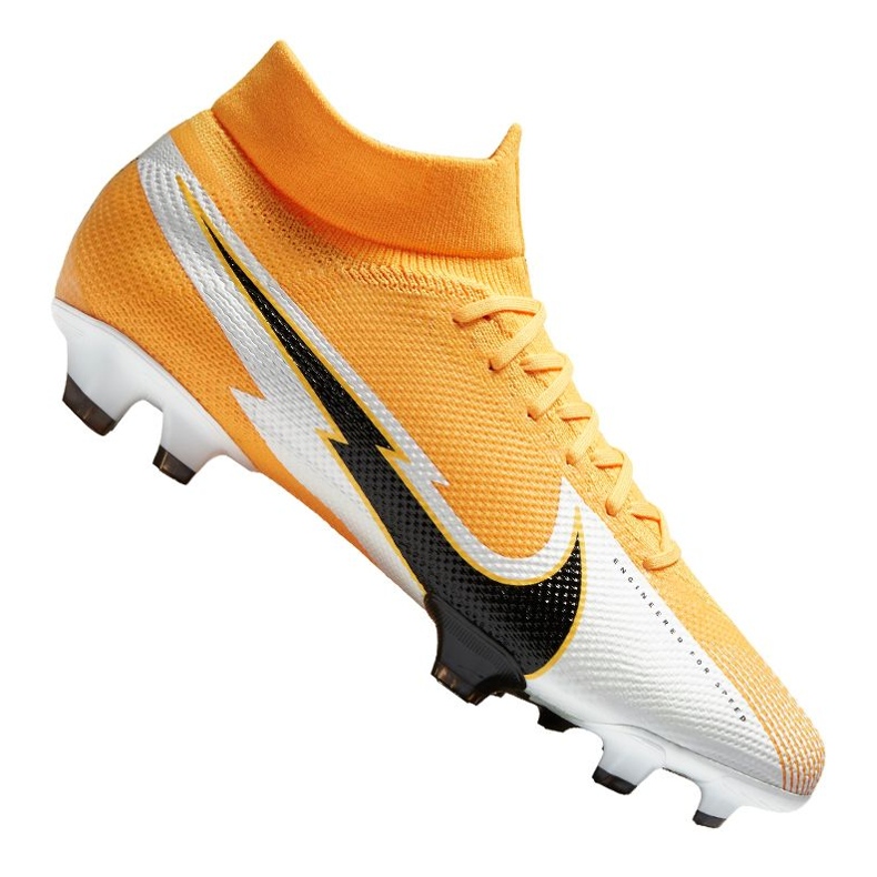 Nike Superfly 7 Pro Fg M AT5382-801 Fußballschuhe mehrfarbig orangen und rottöne