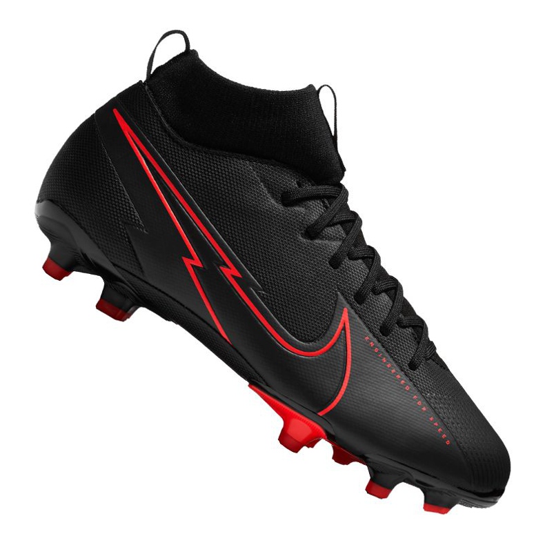 Nike Superfly 7 Academy Mg Jr AT8120-060 Fußballschuhe schwarz schwarz